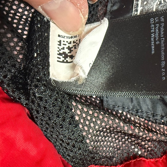 The North Face Kids Boys Red Black DryVent Rain Jacket Hooded Shell Coat S 7/8 - Picture 15 of 15